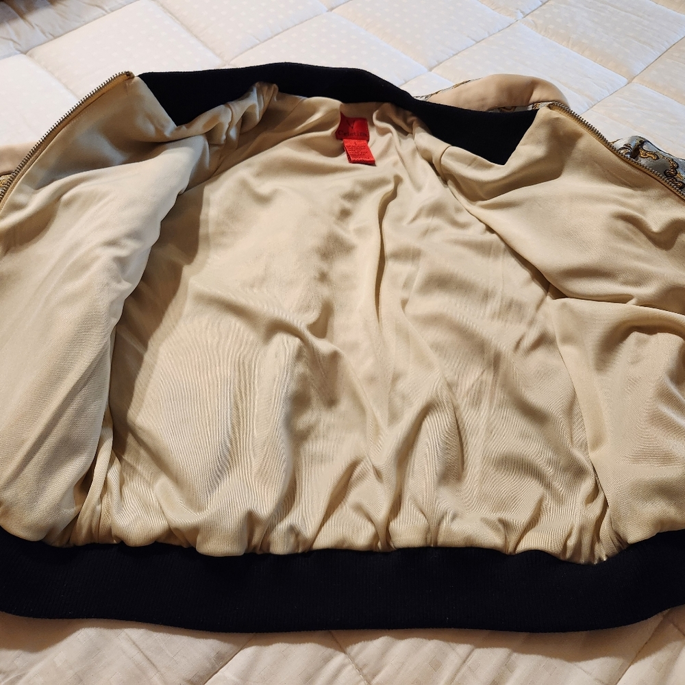 Brocade Bomber Jacket - Picture 2 of 5